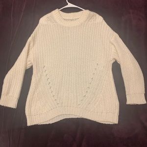 Off white knit sweater
